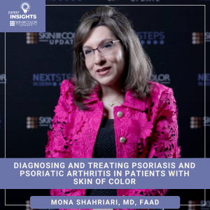 psoriasis and psoriatic arthritis in patients with skin of color